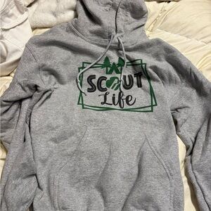 Scout Life Gray Hoodie